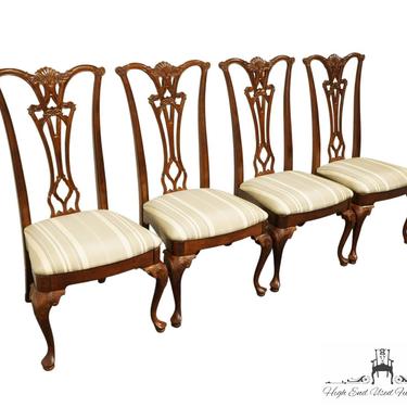 Set of 4 UNIVERSAL FURNITURE Traditional Chippendale Style Dining Side Chairs 