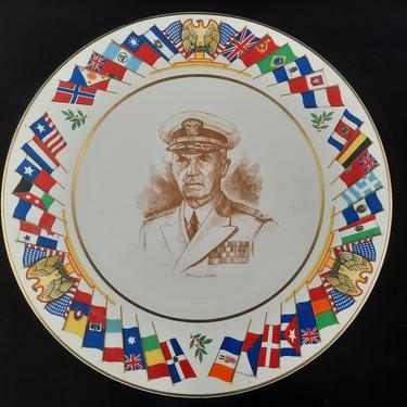 Commemorative Plate - Admiral Leahy