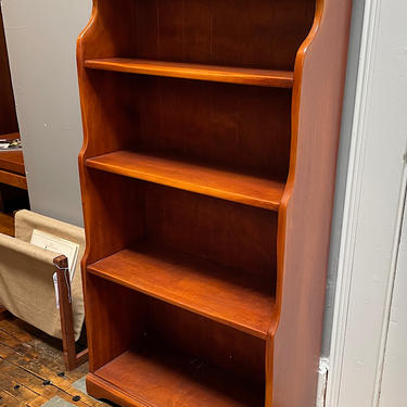 Solid Maple Bookcase by Cushman Furniture Co. 1930s