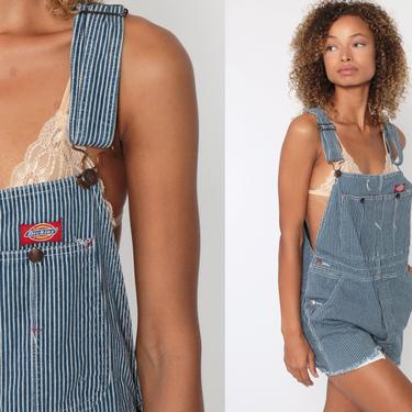 Short Dickies Overalls CUTOFF Denim Overall Shortalls Jeans