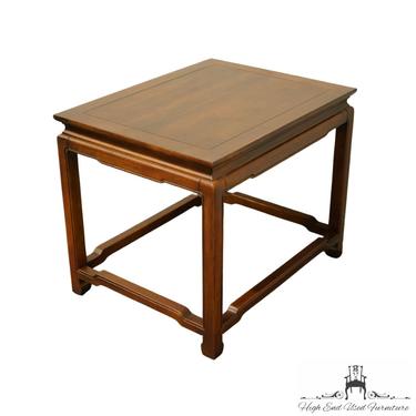 HENREDON FURNITURE Solid Mahogany Asian Modern 21" Accent End Table 4001-41 