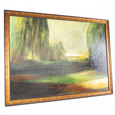 Pullman Extra Large Original Art Oil on Canvas 