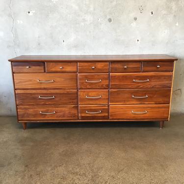 Mid Century Solid Walnut Dresser The Prelude Line by Ace High