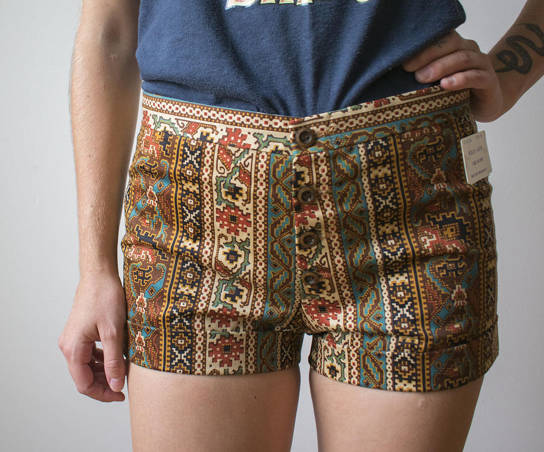 Vintage Hot Pants / Short Shorts / Boho Shorts / Hippie Shorts ...