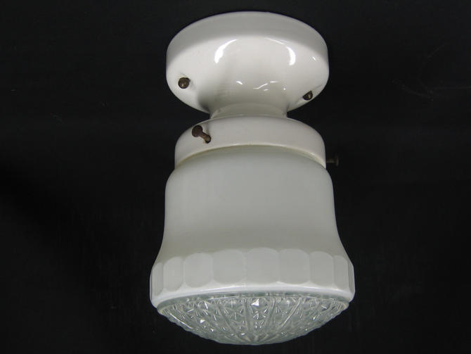 6627 Antique Kitchen Bathroom Glass Light Globe Shade