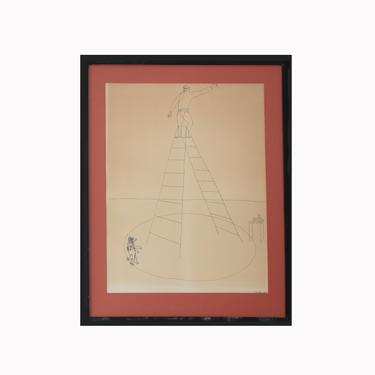 Alexander Calder Signed Limited Edition Circus Drawings Lithograph 