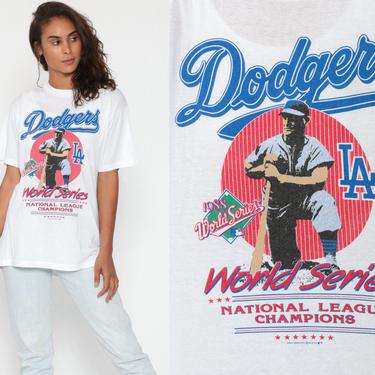 Vintage 80s Dodgers Baseball T-Shirt