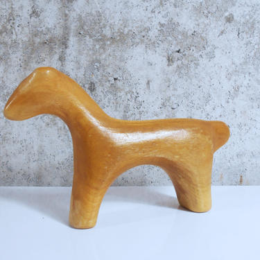 Antonio Vitali Carved Playforms Horse for Creative Playthings 