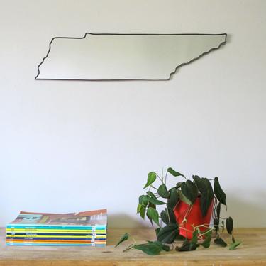 Tennessee Mirror / Wall Mirror State Outline Silhouette Shape Art University Of UT Vols Nashville 