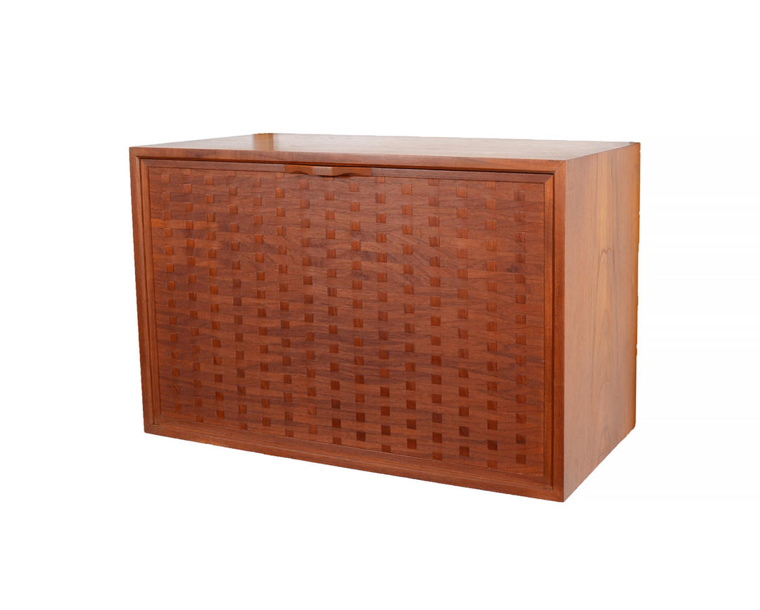 Cado Royal System Drop Down Desk Wall Cabinet By Danish Modern