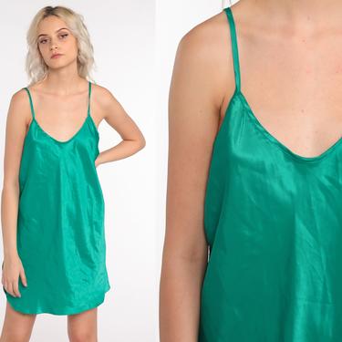 Satin Chemise Green Nightgown Slip Dress Mini Lingerie | Shop Exile -  Tucson, AZ | ATTIC