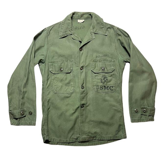 USMC WW2 OG107 Combat Jacket Shirts Button Green Colour outlets Us Army Uniforms Size Medium