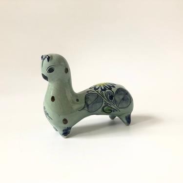 Quirky Vintage Tonala Pottery Animal 