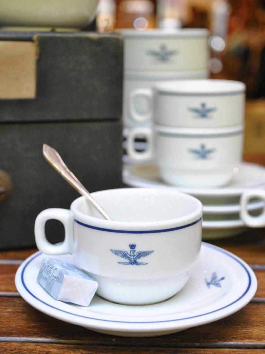 Italian Air Force Espresso Set - Includes Espresso Cup and Saucer