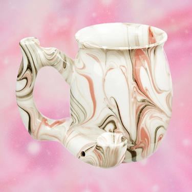 Roast &amp; Toast Ceramic Mug - Pink Marble