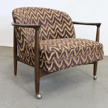 Mid-Century Danish Modern Finn Andersen Barrel Back Club Chair 
