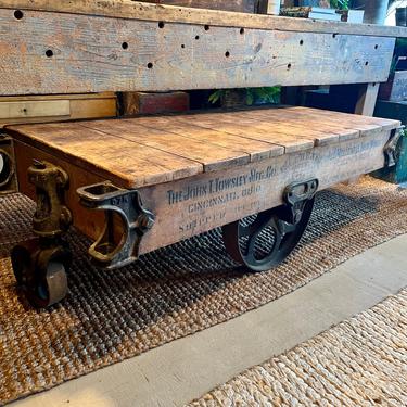 Vintage Factory Cart