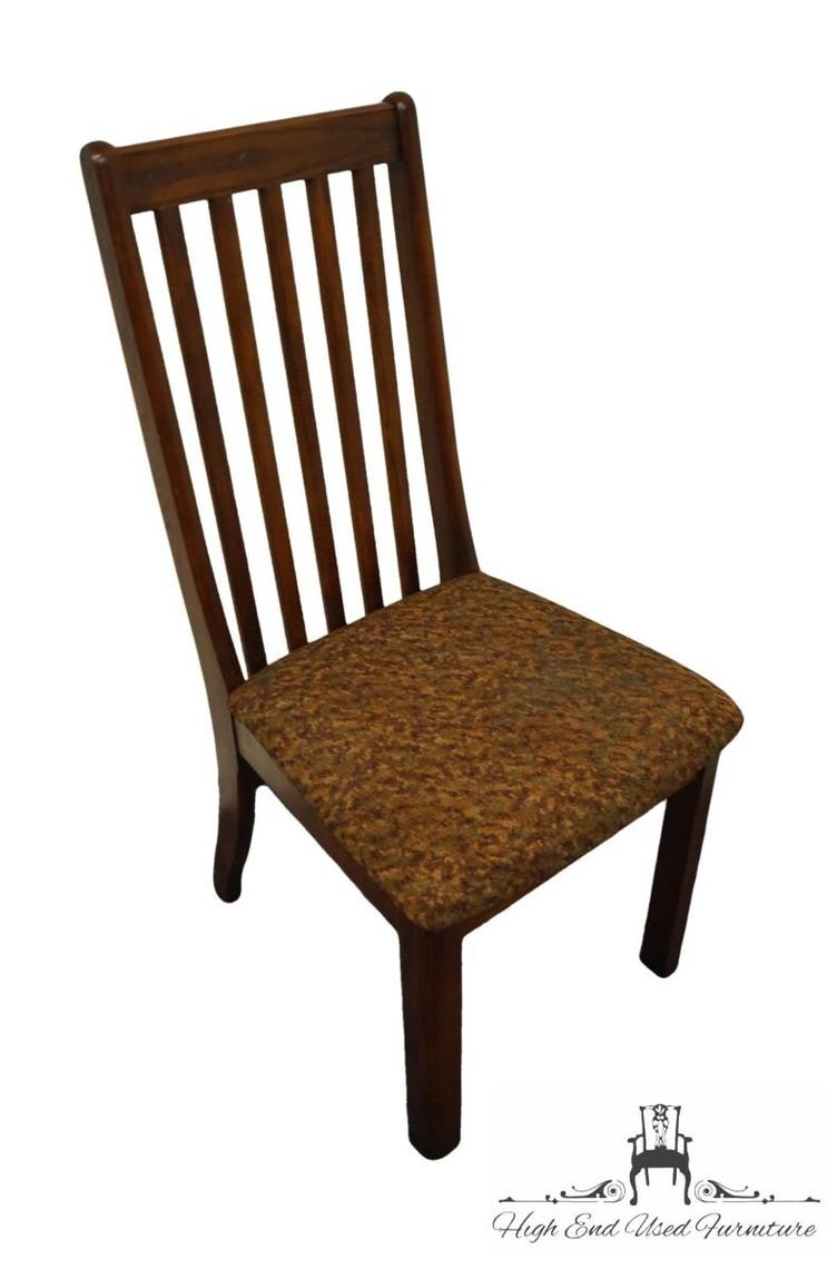 Arcese Brothers Furniture Solid Oak Mission Shaker Style Dining Side High End Used Furntiure