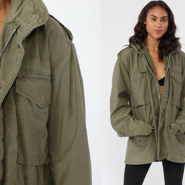 Vintage M.C.M Italian Army Rome 80s Green Cotton Military