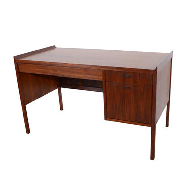 Walnut Desk Dillingham Esprit designed by Martin Borenstein Mid Century Modern 