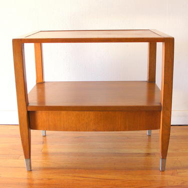 Mid Century Modern Side End Table Nightstands