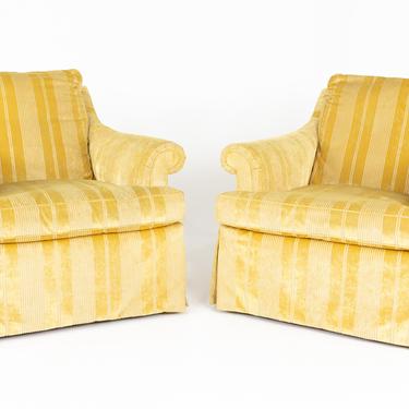 A. Rudin Contemporary Lounge Chairs - Pair 