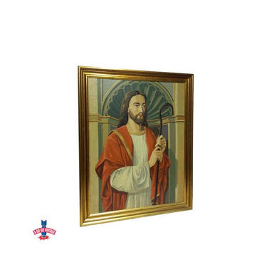 Jesus Paint by Numbers, Vintage Jesus Painting, Vintage Paint Numbers ...