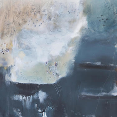 Original Painting by Sevag Mahserejian &quot;collaboration in nature&quot; - contemporary post modern abstract expressionsim art 