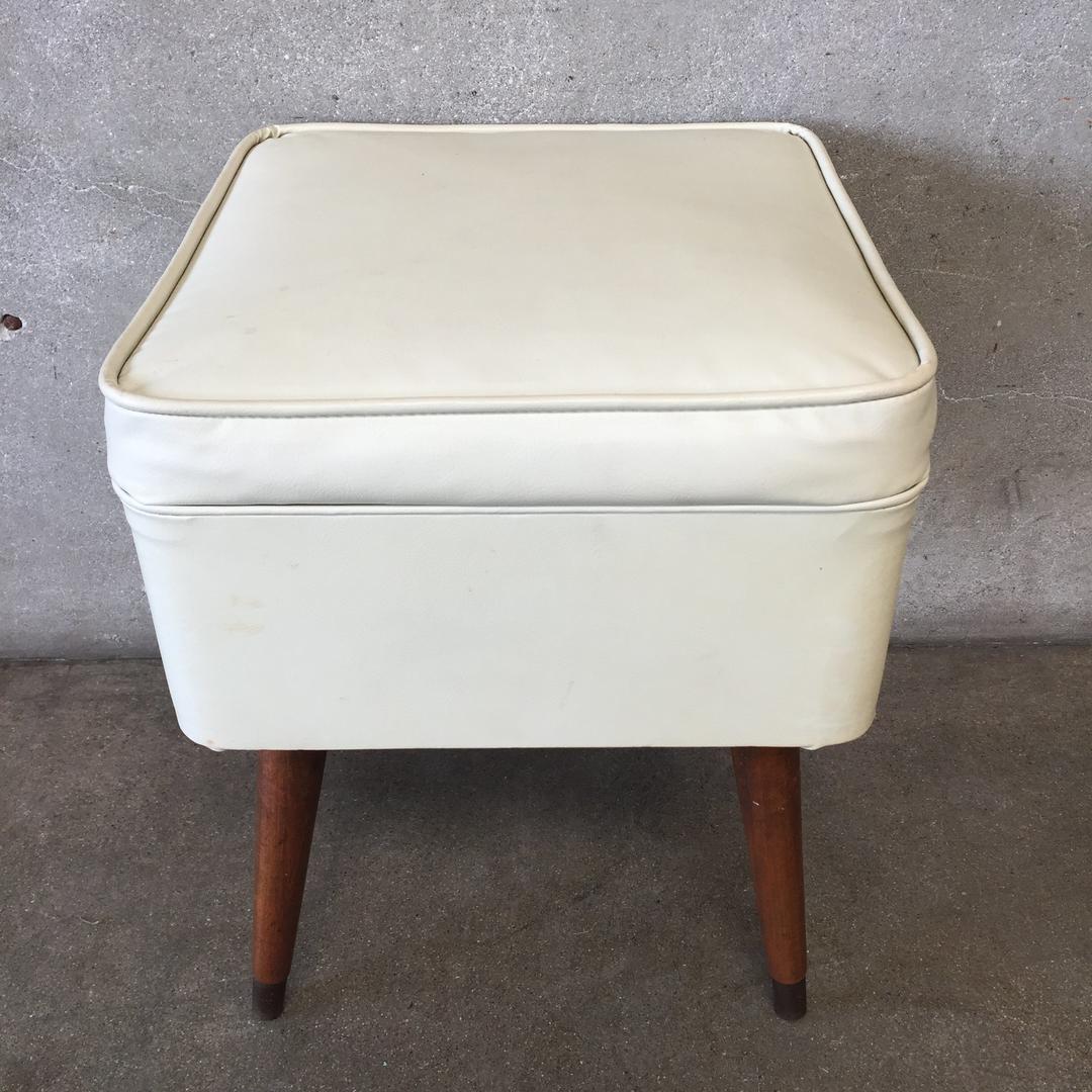 Vintage Mid Century Sewing Stool Urban Americana Long Beach, CA
