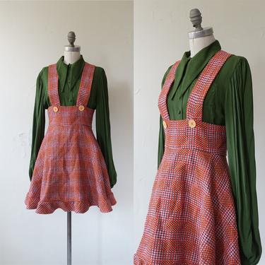 1960s pinafore outlet dress