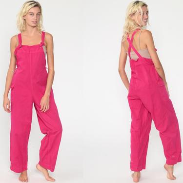 Dark pink overalls shops