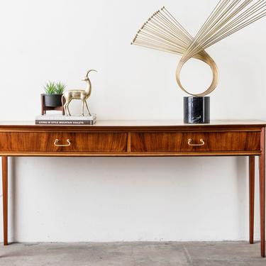 Vintage Tola Wood Console / Sofa Table 