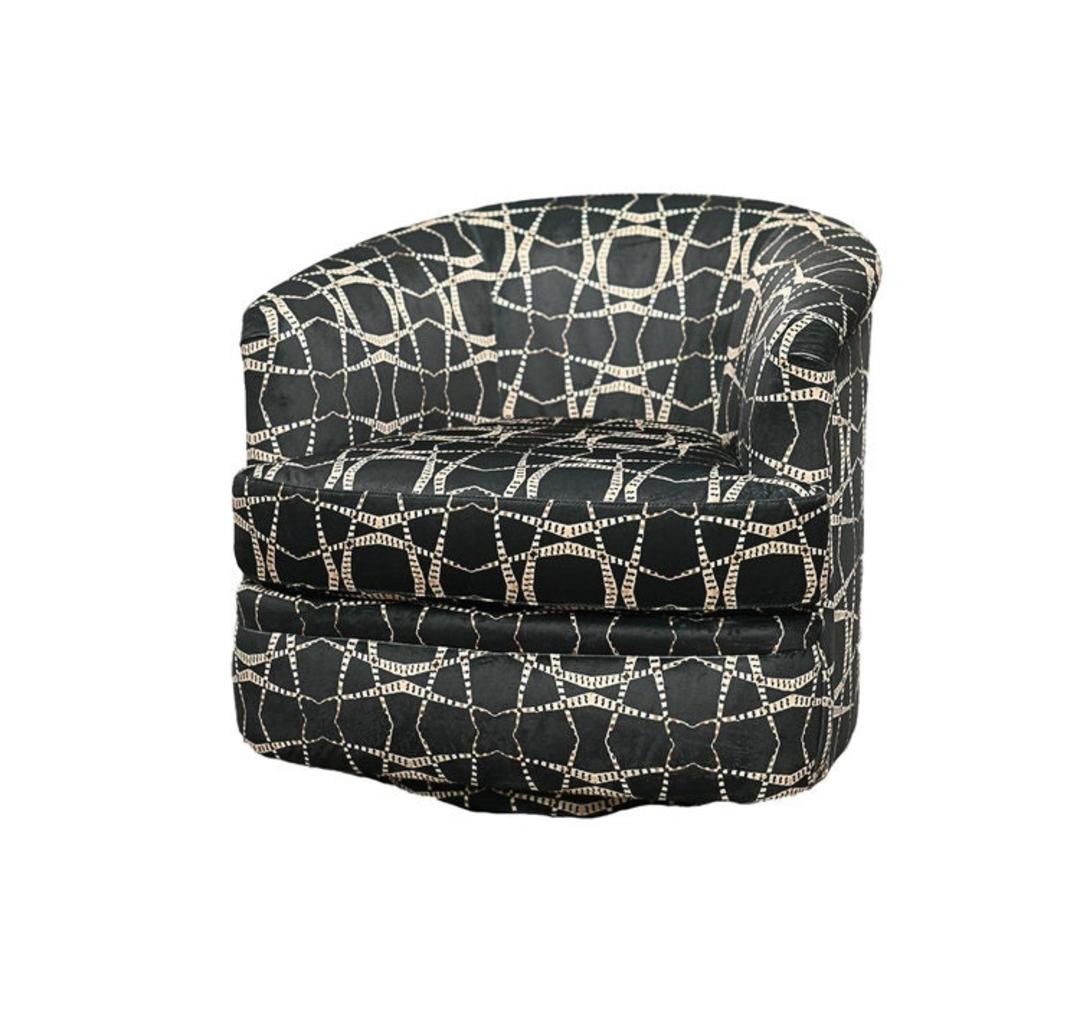 AVAILABLE Velvet Swivel Tub Chair Vintage Refined Decor Chicago, IL