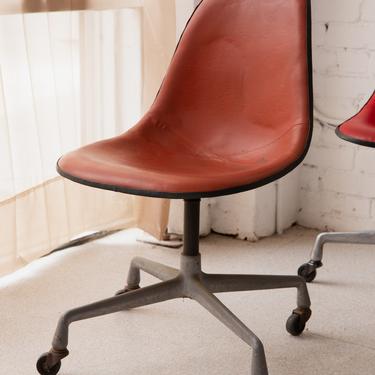 Herman miller orange cheap chair