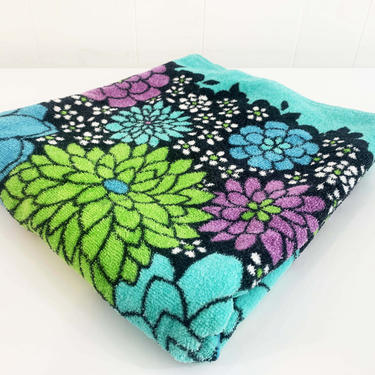 Fieldcrest, Bath, Vintage Fieldcrest Flower Towel Set