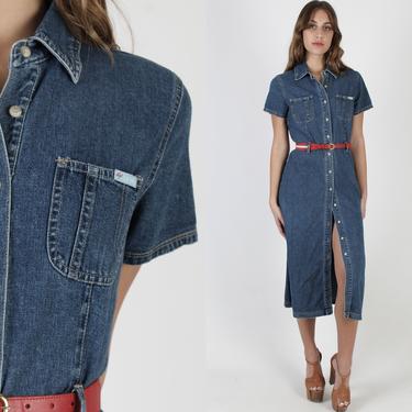 Gloria vanderbilt denim dress hotsell