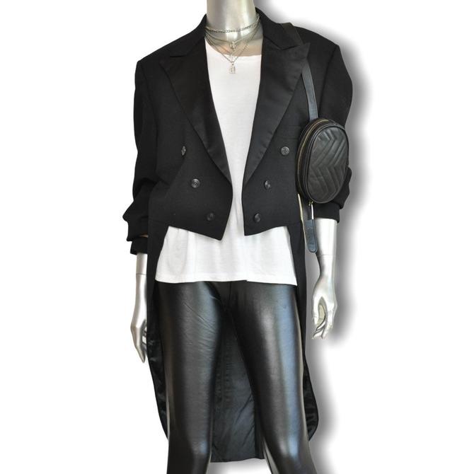 Ladies tuxedo 2024 jacket with tails