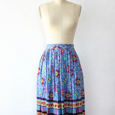Chaus World Periwinkle Skirt S