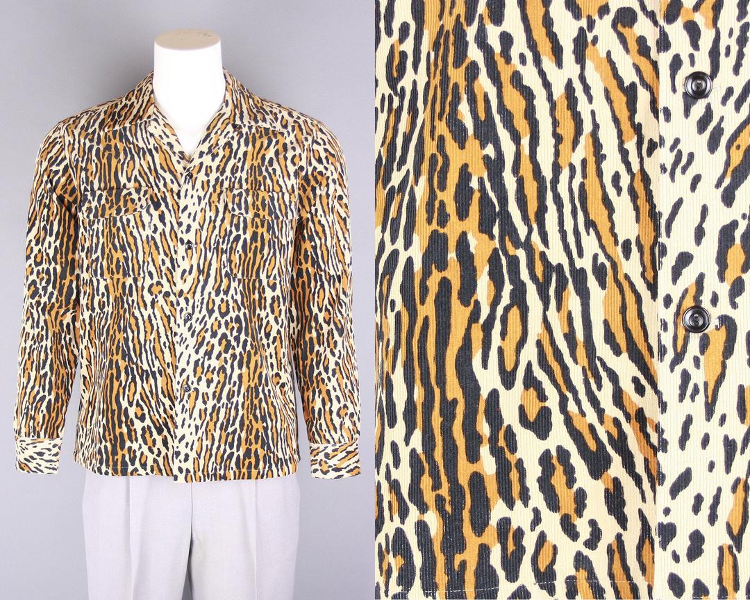ジャケット・アウター Groovin High 50s style leopard jacket L Groovin High 50s style leopard jacket L
