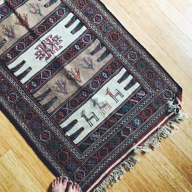 Sindokht-Wool woven Persian Kilim - Handmade (Free shipping to USA) 