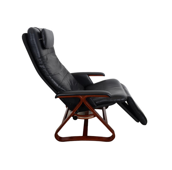 Leather Lounge Chair Backsaver Zero Gravity Chair Danish 