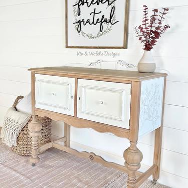 Antique Petite Buffet / Sideboard / Jacobean 