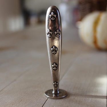 Fleur de Lyse Sterling Silver Antique Wax Seal 