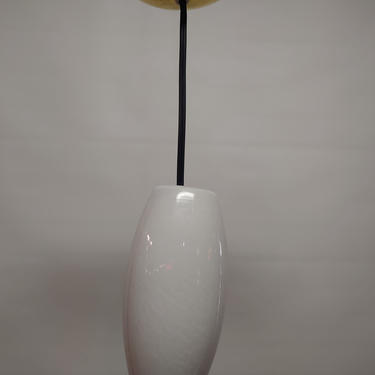 Glass Pendent lights w/ceiling mount 8" L