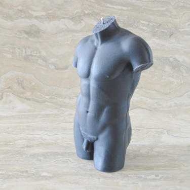 HIM Male Figure Candle - Noir