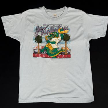 Vintage 1985 New Orleans Jazz Fest T Shirt - | Flying Apple