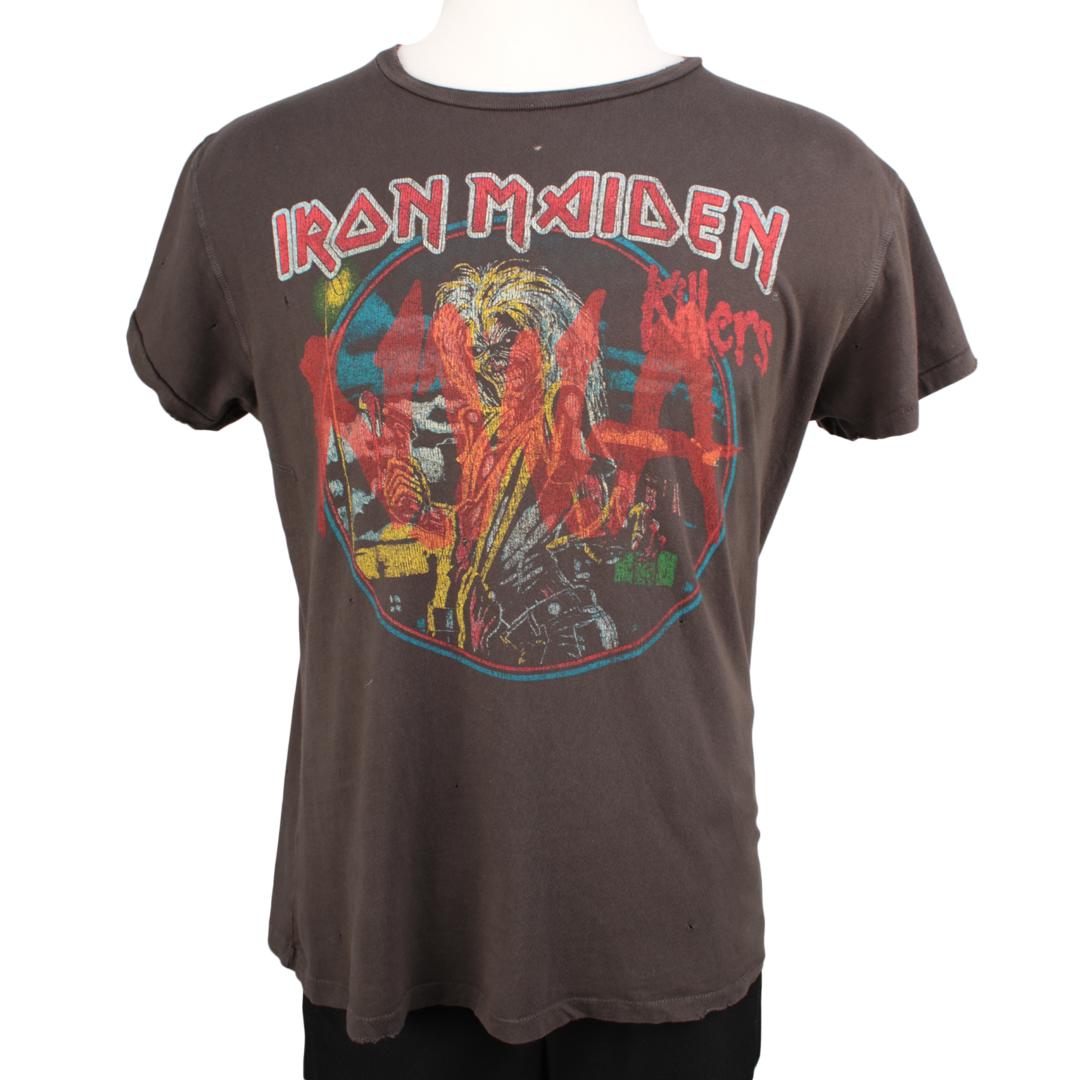 VINTAGE ROCK - T-SHIRT NOIR IRON MAIDEN NUMBER OF THE BEAST