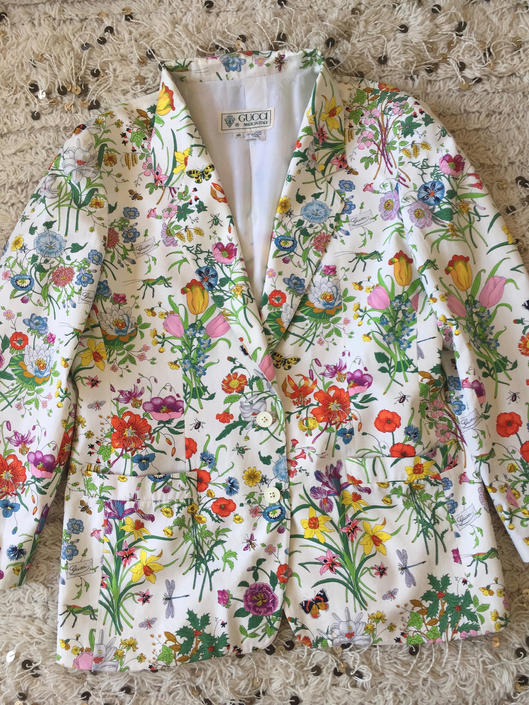 Vintage on sale gucci blazer