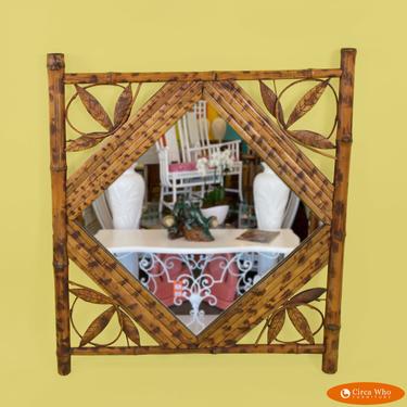 Tortoise Bamboo Mirror