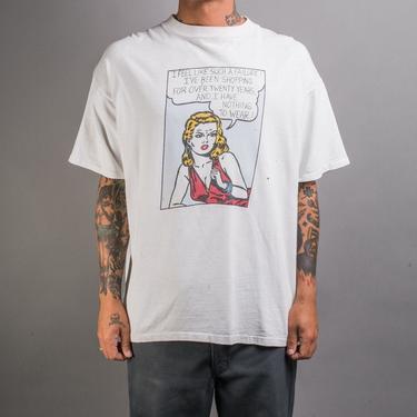 Vintage 90’s Roy Lichtenstein Nothing To Wear T-Shirt 